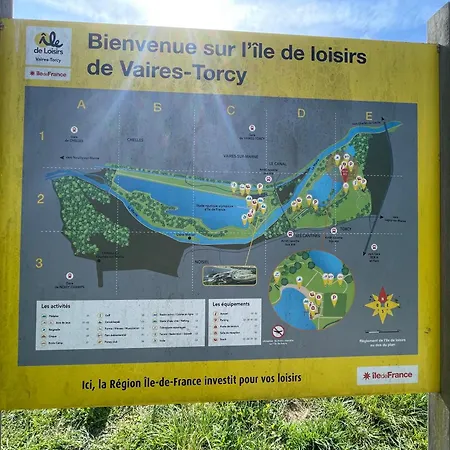 Climatisee, Entre Paris Disneyland, Au Coeur Des Jeux Olympiques Canoe-kayak, Guest house Vaires-sur-Marne